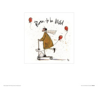 Umělecký tisk Sam Toft - Born to be Wild, 30 × 30 cm