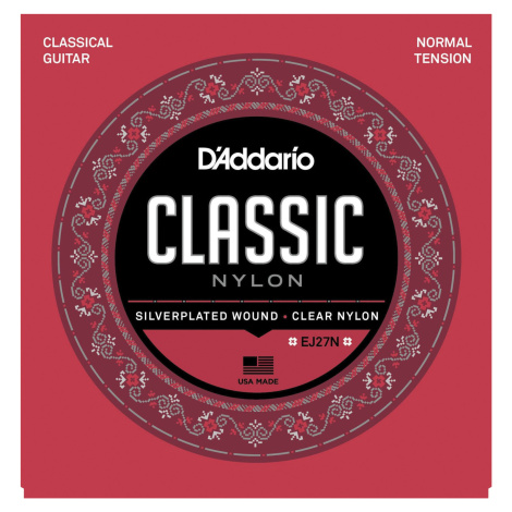 D'Addario EJ27N Nylonové struny pro klasickou kytaru