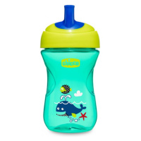 CHICCO Hrneček Pokročilý s brčkem 266 ml, 2m+  zelený