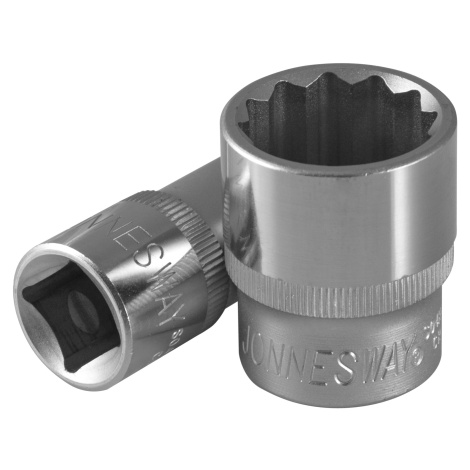 Nástrčné hlavice 1/2",12-hranné, různé velikosti - JONNESWAY Velikost: 24 mm