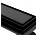 Lineární odtokový žlab Rea Pure Neo Pro 2v1 80 černý