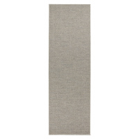 BT Carpet - Hanse Home koberce Běhoun Nature 104266 Grey/Multicolor – na ven i na doma - 80x500 