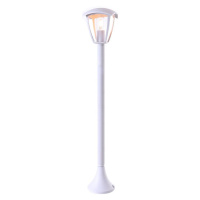 Zahradní svítidlo lampa 90cm Matný bílé 1xE27