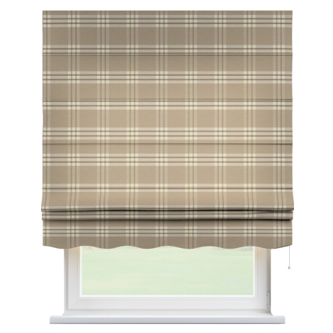 Dekoria Římská roleta Firenze, béžová kostka, Christmas, 144-95
