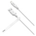 YENKEE kabel YCU 615 WH SILIC USB-A - Lightning, MFi, 1.5m, bílá - 37000046