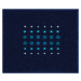 GRUND SIRIA - Koupelnová předložka modrá Rozměr: 50x60 cm