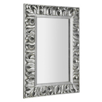 SAPHO ZEEGRAS zrcadlo ve vyřezávaném rámu 70x100cm, stříbrná IN432