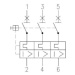 Motorový spouštěč EATON Z-MS-0,25/3 0,16-0,25A 248403