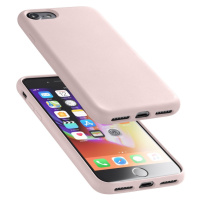 Silikonové pouzdro CellularLine Sensation pro Apple iPhone 6/7/8/SE2020/SE2022, starorůžová