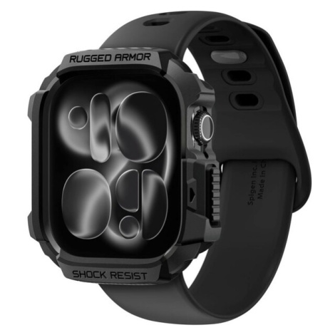 Spigen Rugged Armor 2 pouzdro Apple Watch 11 (42mm) matte black