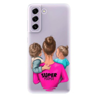 iSaprio Super Mama - Boy and Girl pro Samsung Galaxy S21 FE 5G