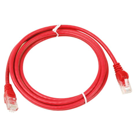 UTP kabel rovný kat.6 (PC-HUB) - 7m, červená - sp6utp070R PremiumCord