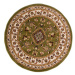 Flair Rugs koberce Kusový koberec Sincerity Royale Sherborne Green kruh - 133x133 (průměr) kruh 