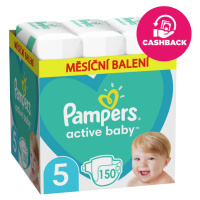 Pampers Active Baby 5 JUNIOR 11-16 kg 150 ks
