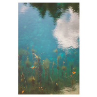 Umělecká fotografie Cool natural gradient over the lake, Javier Pardina, (26.7 x 40 cm)
