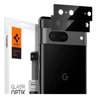 Spigen Glass Optik 2 Pack Black Google Pixel 7