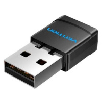 Vention USB Wi-Fi Adapter 2.4G Black