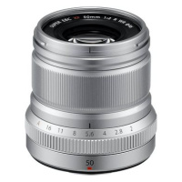 Fujifilm Fujinon XF 50mm f/2.0 R WR Silver