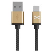 Kabel Ghostek - NRGline USB-C 0,9m , Black/Gold (GHOCBL002)