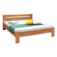Dřevěná postel Maribo 160x200, ořech