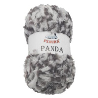 Vlnika Panda 100 g, 9 hnědobílá