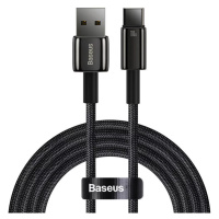 Kabel Baseus Tungsten Gold Cable USB to USB-C, 100W, 1m (black)