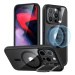 ESR Classic Hybrid Case with Stash Stand (HaloLock), Compatible with iPhone 15 Pro, Clear Black