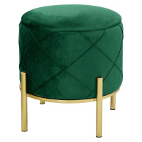 Ak furniture Taburet LIA zelený