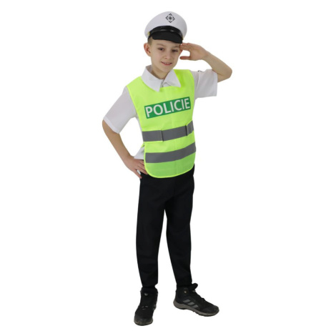 RAPPA Dětský kostým dopravní policista (L) e-obal