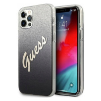 Guess GUHCP12LPCUGLSBK iPhone 12 Pro Max 6,7 černá/black hardcase Glitter