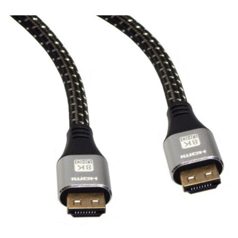 HDMI kabel AQ, 2.1, 3m, 8K, opletený AQ Vision