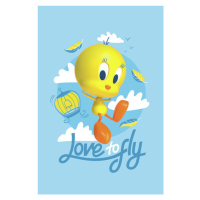 Umělecký tisk Tweety - Love to fly, (26.7 x 40 cm)