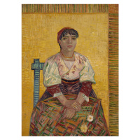 Obrazová reprodukce The Italian: Agostina Segatori, 1887, Vincent van Gogh, 30 × 40 cm