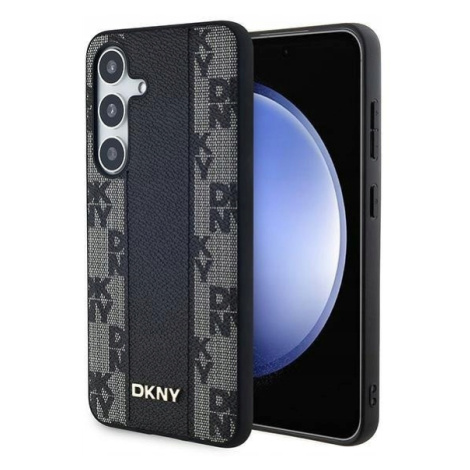 Dkny DKHMS24MPCPVSLK S24+ S926 černé/černé pevné pouzdro Kožené kostkované mono