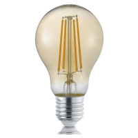 Trio Lighting LED filament žárovka E27 8W zlatá stmívač 2 700 K