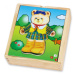 Dřevěné oblékací puzzle Viga 56403 medvědice