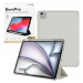 Pouzdro JcPal DuraPro Uzamykatelné Light Grey pro Apple iPad Air 13 M2 6gen 2024