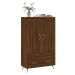 vidaXL Skříň highboard hnědý dub 69,5 x 31 x 115 cm kompozitní dřevo