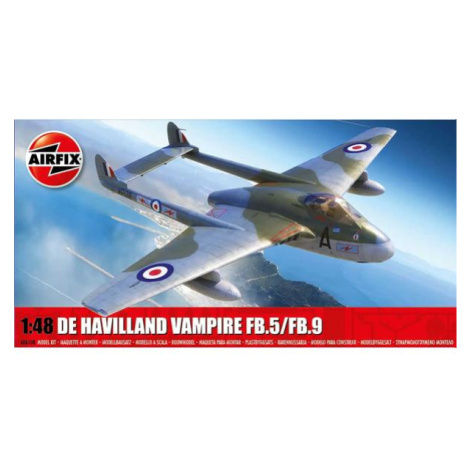 Classic Kit letadlo A06108 - De Havilland Vampire FB.5/FB.9 (1:48) AIRFIX