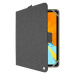 FIXED Novel textilní pouzdro pro 10.1" tablety se stojánkem a kapsou, temně šedé