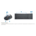 Dell Multi-Device Wireless Keyboard and Mouse - KM7120W - US International (QWERTY)