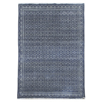 Diamond Carpets koberce Ručně vázaný kusový koberec Diamond DC-OC Denim blue/silver - 365x550 cm