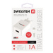 SWISSTEN SÍŤOVÝ ADAPTÉR SMART IC 1x USB 1A POWER + DATOVÝ KABEL USB / MICRO USB 1,2 M, BÍLÁ