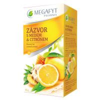 Megafyt Zázvor s medem a citrónem ovocný čaj porcovaný 20x2 g
