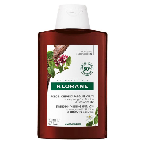 Klorane Šampon s chininem a BIO protěží alpskou 200 ml