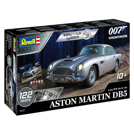 EasyClick ModelSet James Bond 05653 - "Goldfinger" Aston Martin DB5 (1:24) Revell