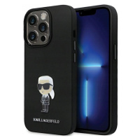 Zadní Kryt Karl Lagerfeld pro Apple iPhone 13 Pro silikonová case černá