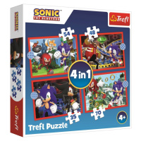 Puzzle Sonic Dobrodružná jízda 4v1