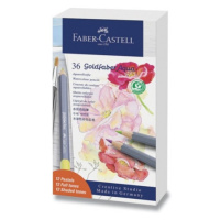 Akvarelové pastelky Faber-Castell Goldfaber Aqua Pastel 36 barev Faber-Castell