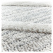 Ayyildiz koberce Kusový koberec Pisa 4703 Grey kruh - 80x80 (průměr) kruh cm